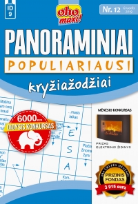 ID 9 oho maxi! Panoraminiai kryžiažodžiai Populiariausi ID 9 oho maxi! Panoraminiai kryžiažodžiai Populiariausi